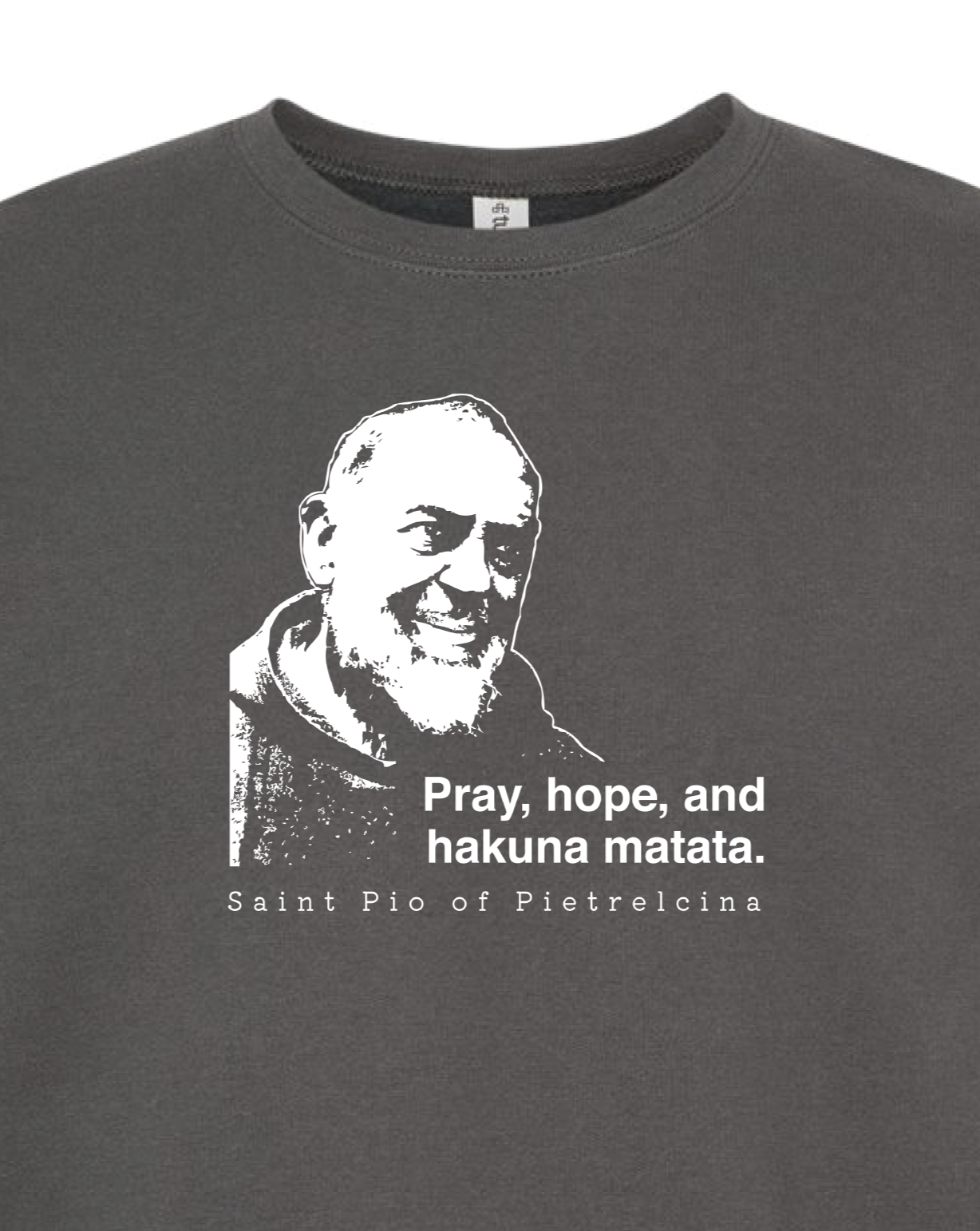 Hakuna Matata - St. Padre Pio  Sweatshirt (Crew Neck)