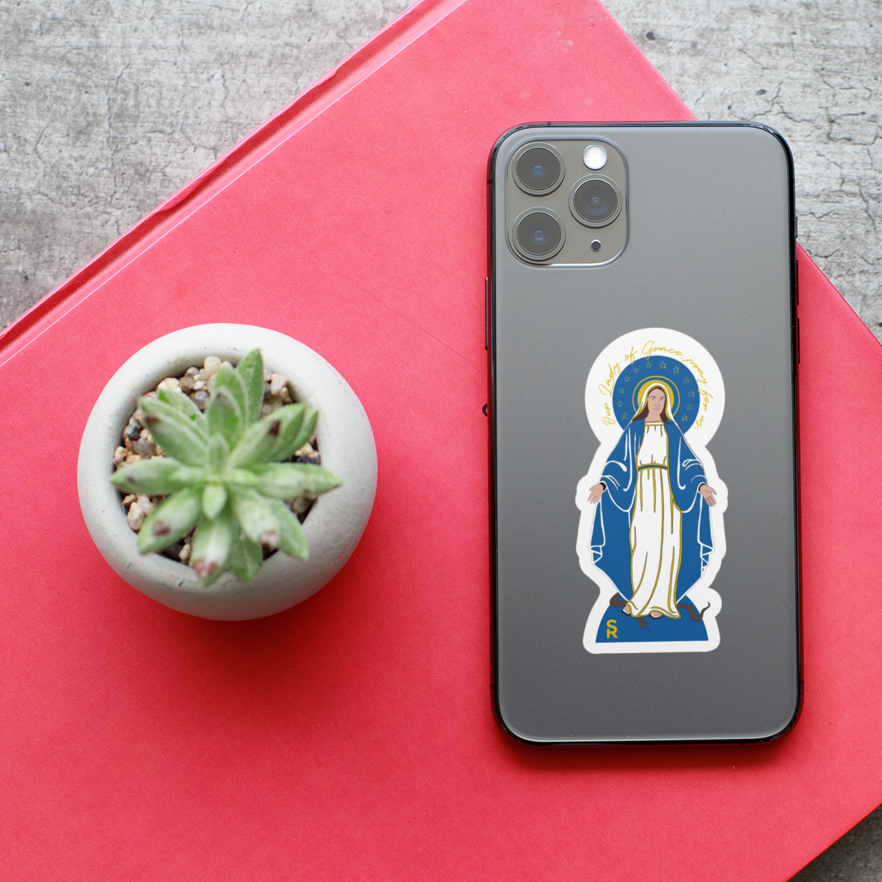 Our Lady of Grace Sticker